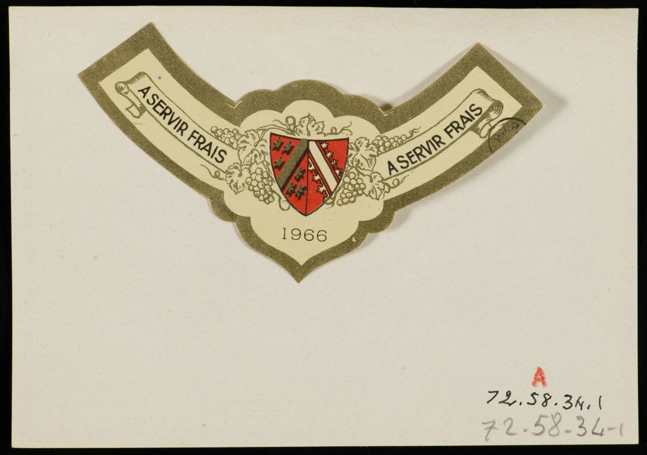 estampe VIN D'ALSACE  TOKAY D'ALSACE 1972.58.34.1/2 Photo