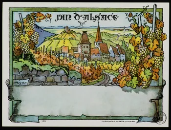 estampe VIN D'ALSACE 1972.58.61.1/2 Photo