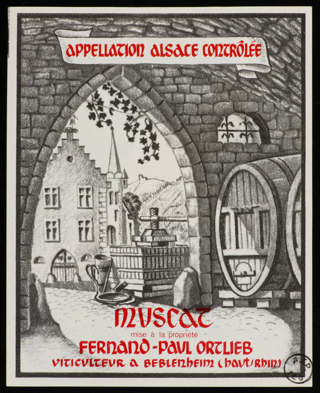 estampe MUSCAT 1972.58.68.1/2 Photo