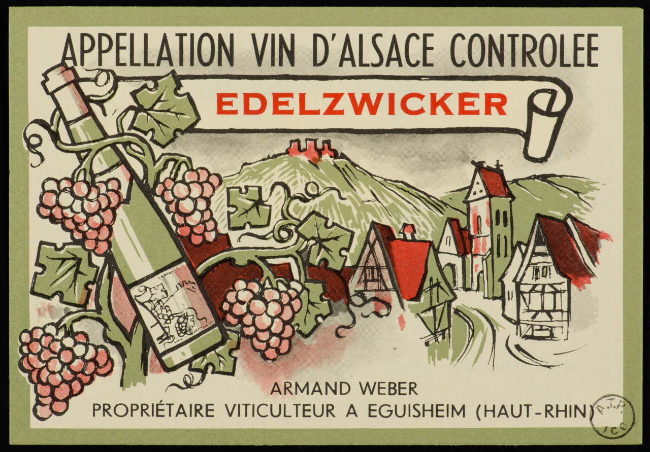 estampe EDELZWICKER 1972.58.72.1/2 Photo