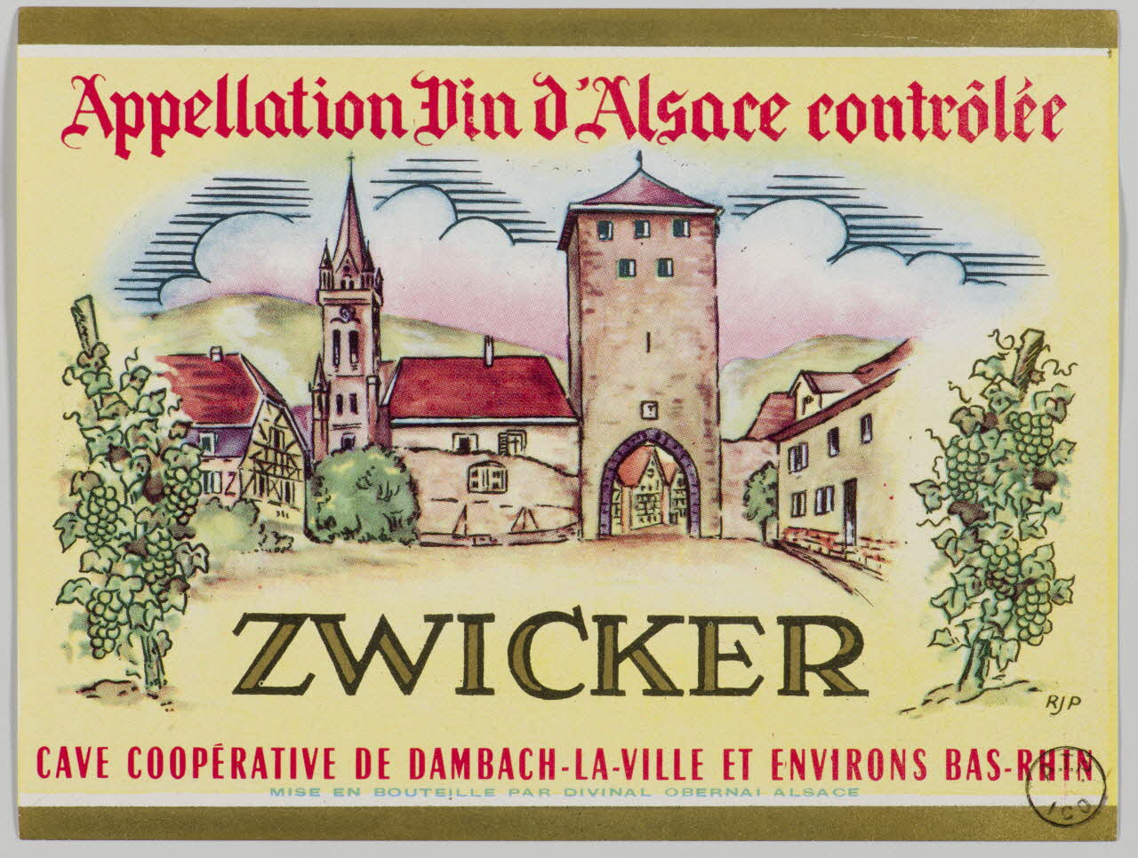 estampe ZWICKER 1972.58.73.1/2 Photo