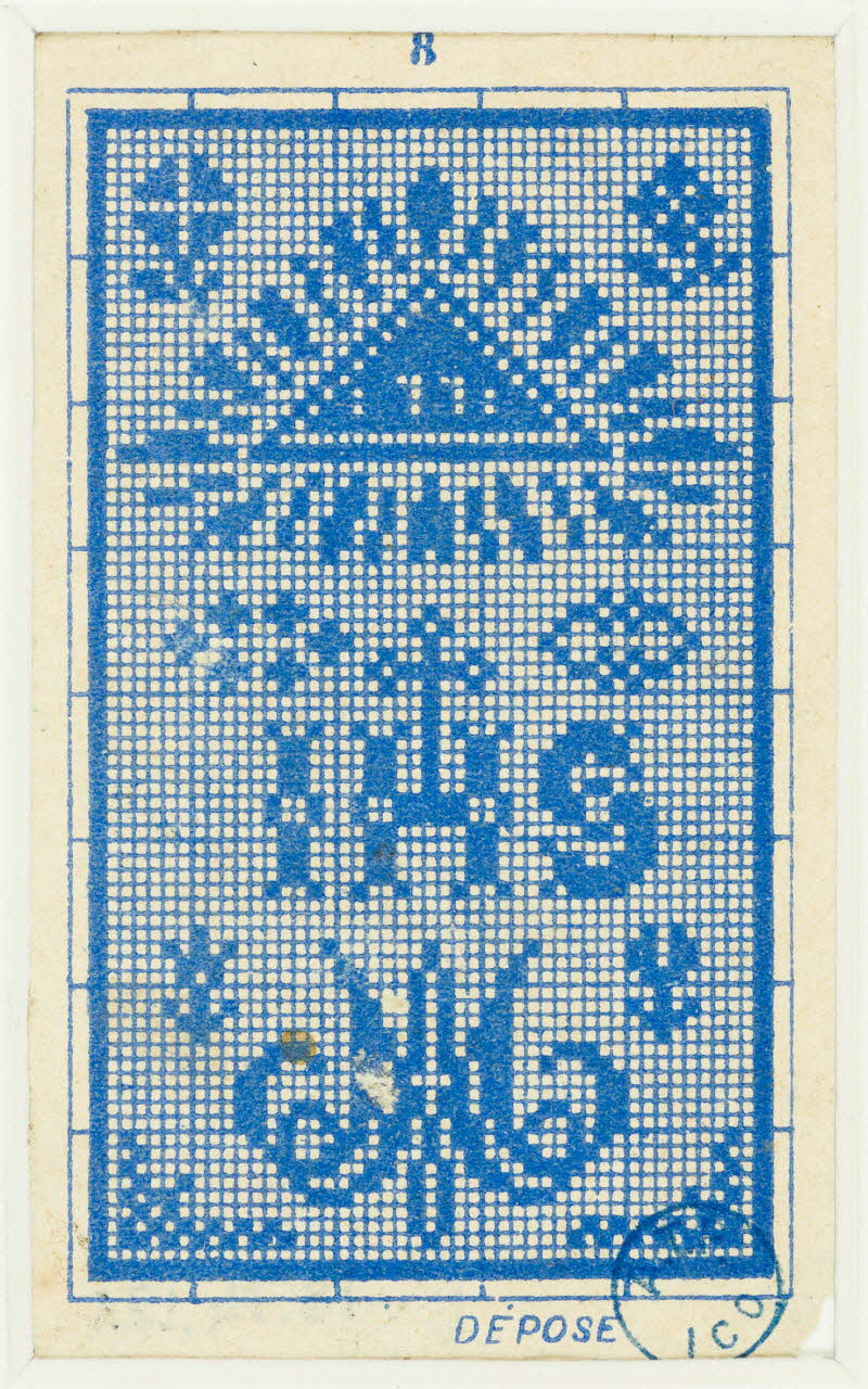 estampe Modèle de point de croix 1978.74.121 Photo