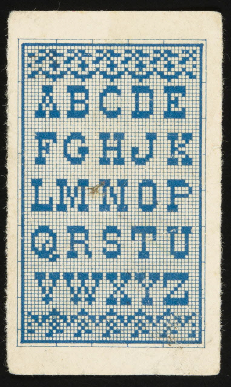 estampe Modèle de point de croix 1978.74.128 Photo