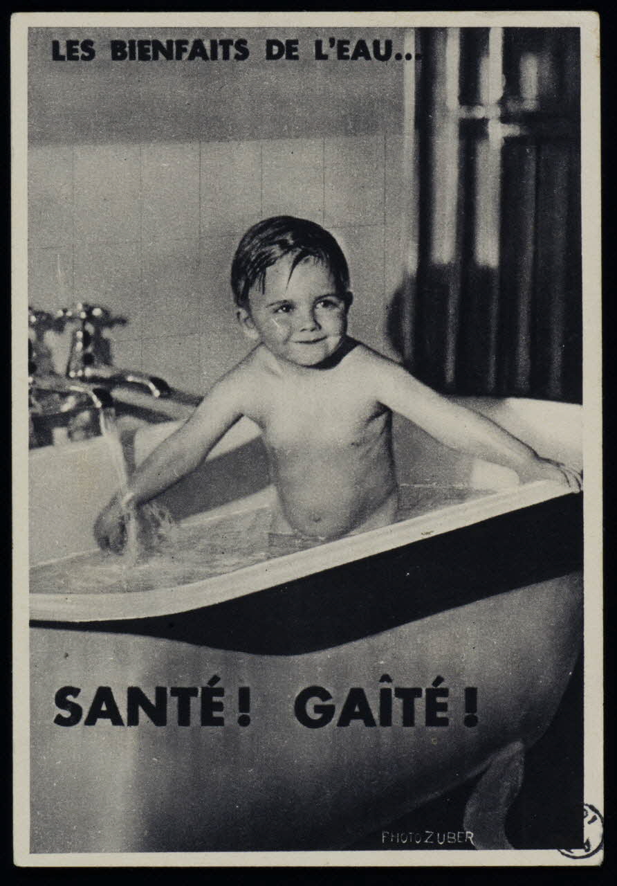 estampe LES BIENFAITS DE L'EAU...  SANTE ! GAITE ! 1978.98.124 Photo