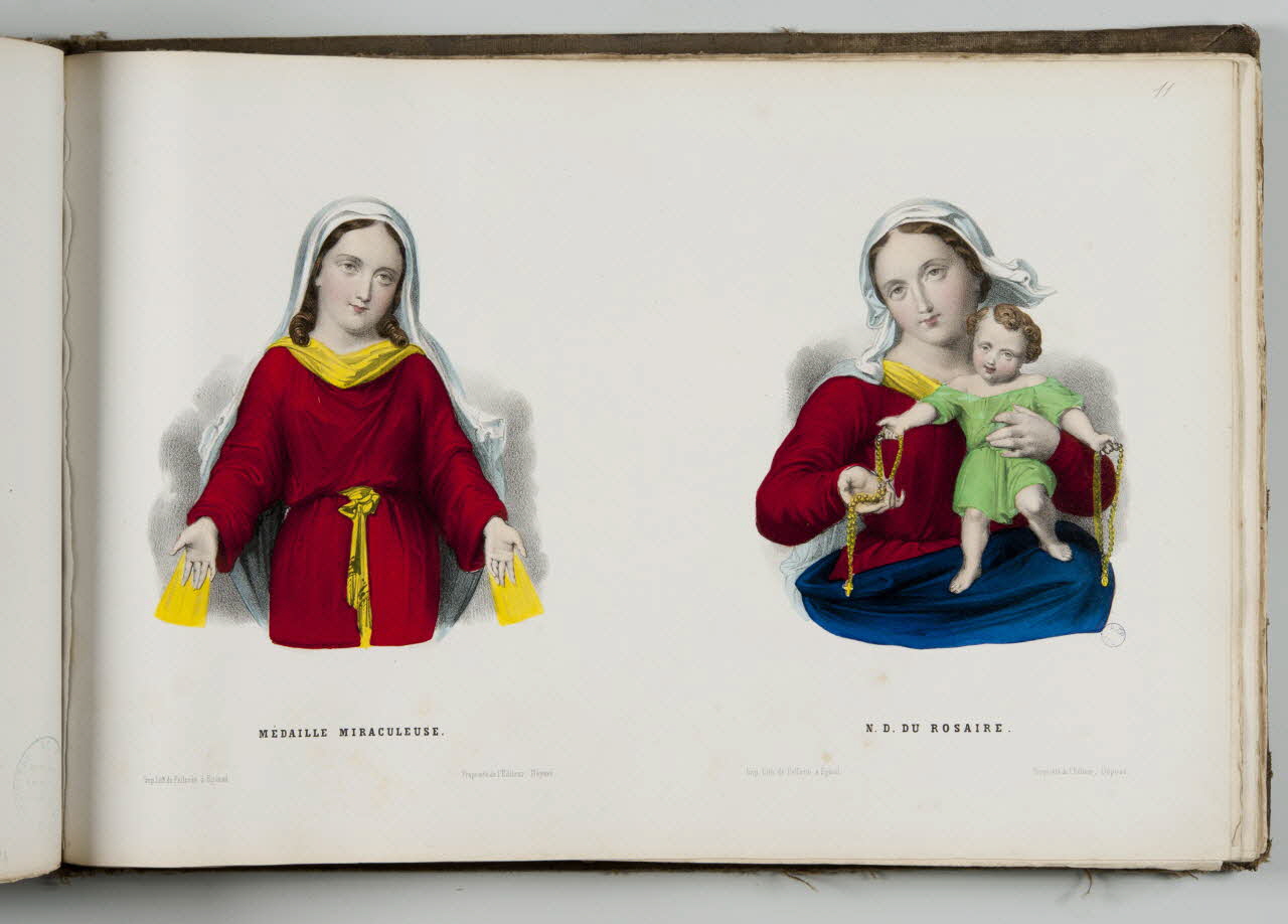 album MEDAILLE MIRACULEUSE.  N. D. DU ROSAIRE. 1979.82.163.125 Photo