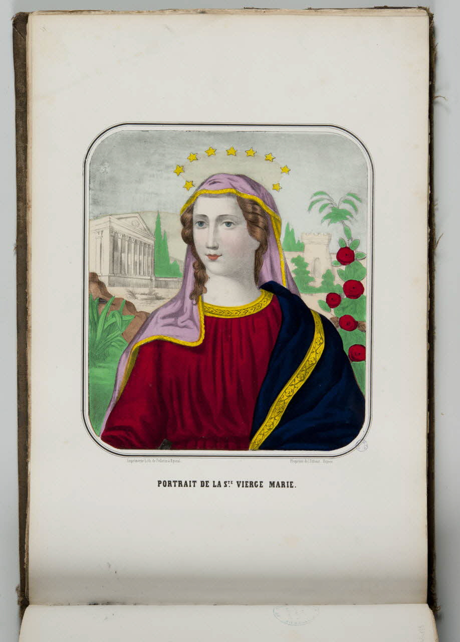 album PORTRAIT DE LA STE. VIERGE MARIE. 1979.82.163.140 Photo