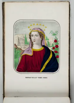 album PORTRAIT DE LA STE. VIERGE MARIE. 1979.82.163.140 Photo
