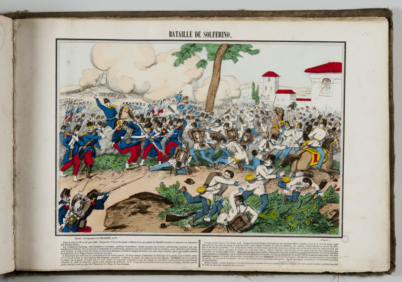 album BATAILLE DE SOLFERINO. 1979.82.163.172 Photo