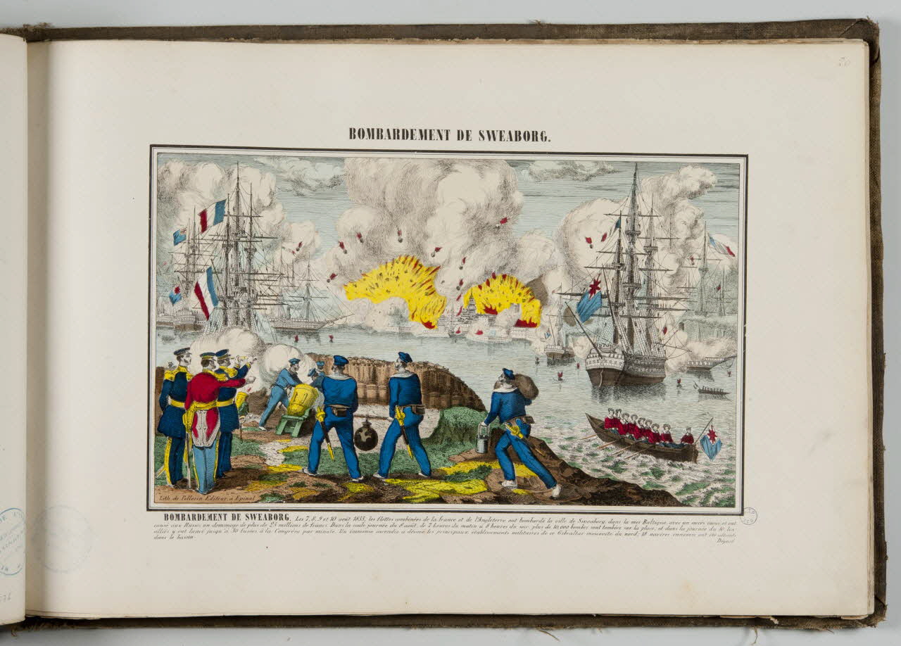 album BOMBARDEMENT DE SWEABORG. 1979.82.163.177 Photo