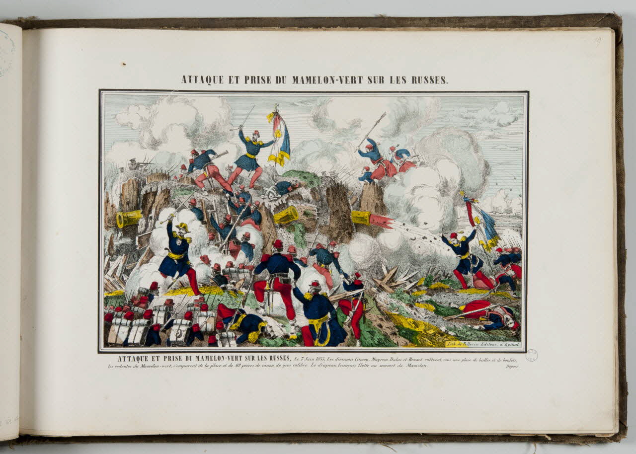 album ATTAQUE ET PRISE DU MAMELON-VERT SUR LES RUSSES. 1979.82.163.178 Photo