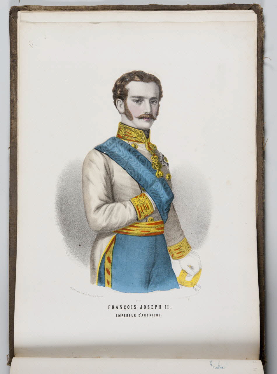 album FRANCOIS JOSEPH II.  EMPEREUR D'AUTRICHE. 1979.82.163.230 Photo