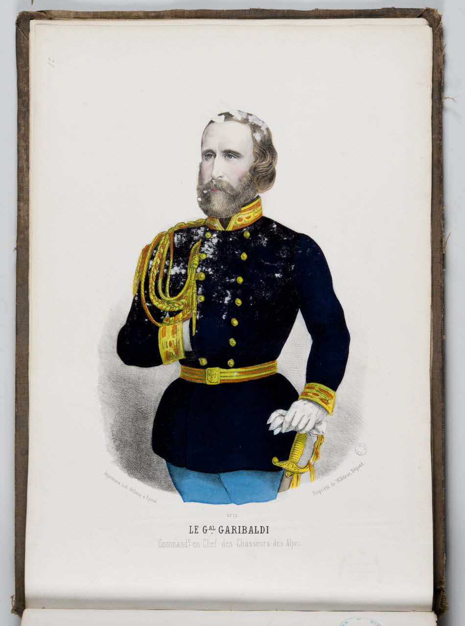 album LE GAL. GARIBALDI  Commandt. en Chef des Chasseurs des Alpes 1979.82.163.231 Photo
