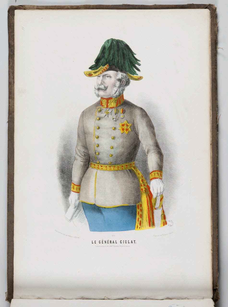 album LE GENERAL GIULAY.  Commandant en chef de l'armée Autrichienne. 1979.82.163.232 Photo