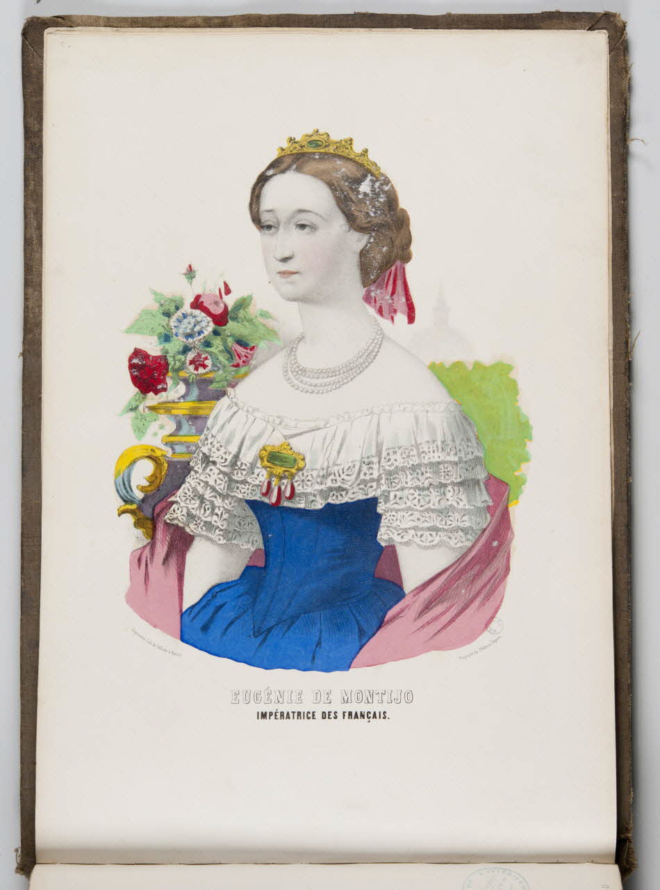 album EUGENIE DE MONTIJO  IMPERATRICE DES FRANCAIS. 1979.82.163.241 Photo