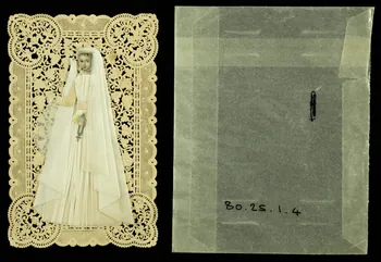 estampe Carte de Première Communion 1980.25.1.4 Photo