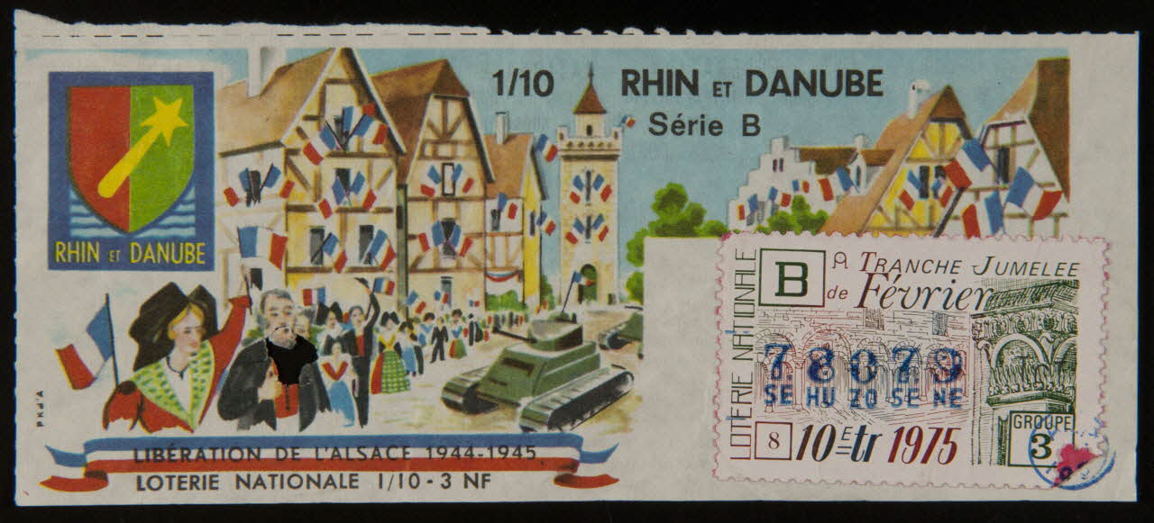 estampe RHIN ET DANUBE  Série B 1980.25.25 Photo