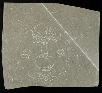 dessin Poncif à motif végétal 1980.28.708.100 Photo