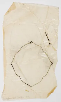 dessin Poncif à motif végétal 1980.28.708.102 Photo
