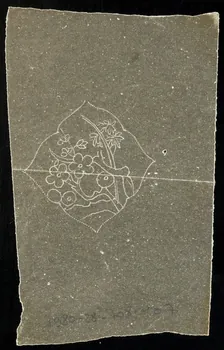dessin Poncif à motif végétal 1980.28.708.107 Photo