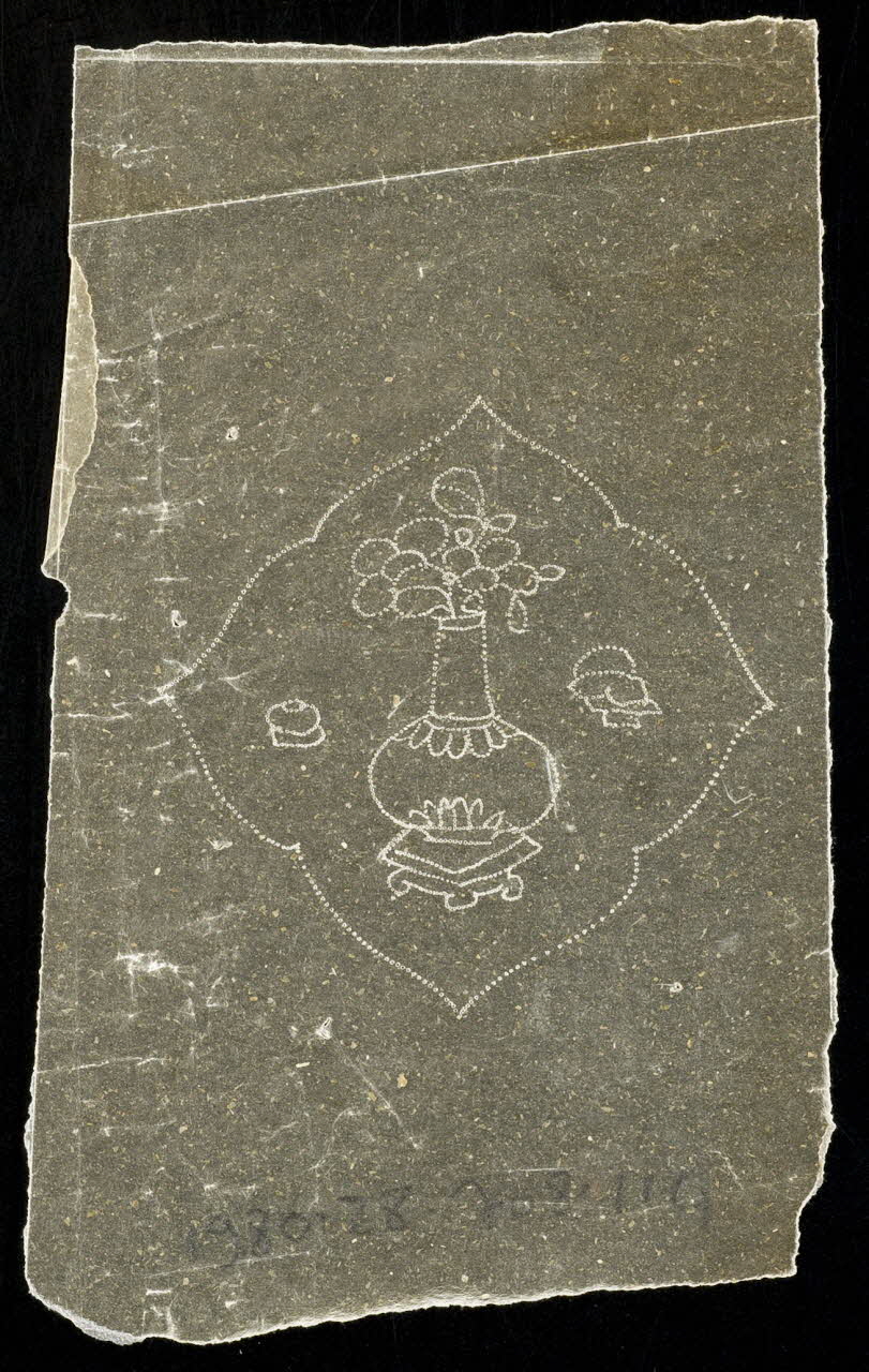 dessin Poncif à motif végétal 1980.28.708.114 Photo