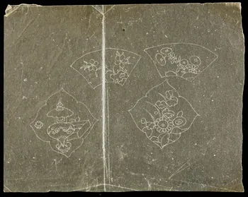 dessin Poncif à motif végétal 1980.28.708.115 Photo