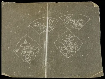 dessin Poncif à motif végétal 1980.28.708.116 Photo
