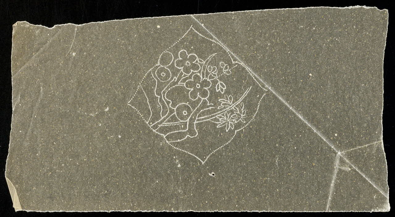 dessin Poncif à motif végétal 1980.28.708.117 Photo