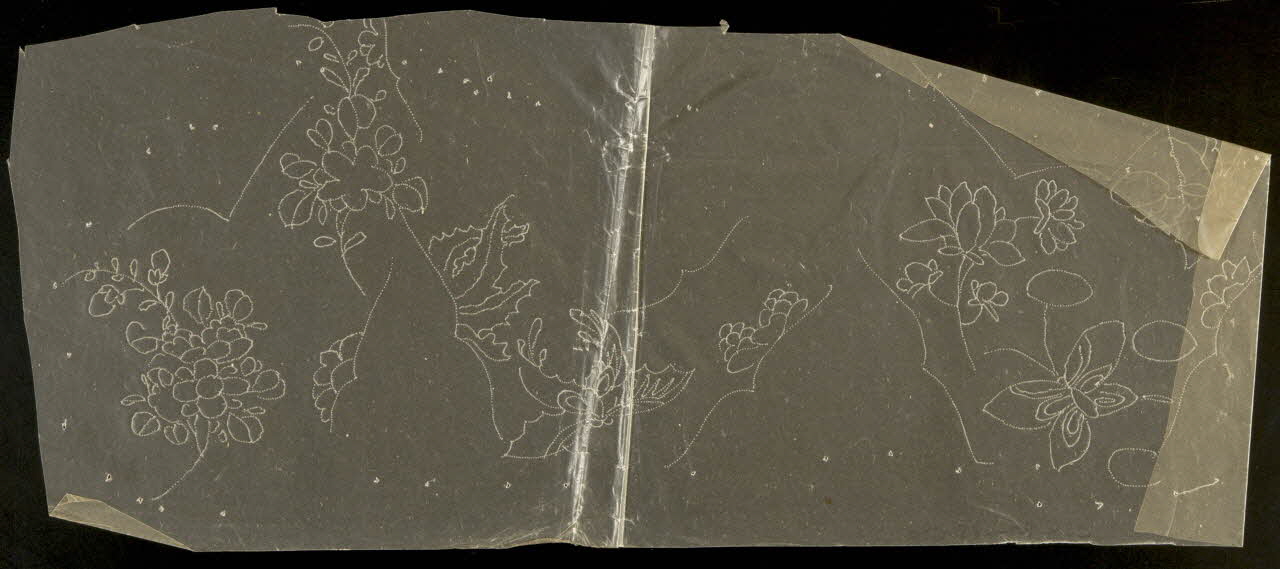 dessin Poncif à motif végétal 1980.28.708.150 Photo