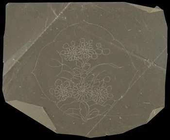 dessin Poncif à motif végétal 1980.28.708.155 Photo