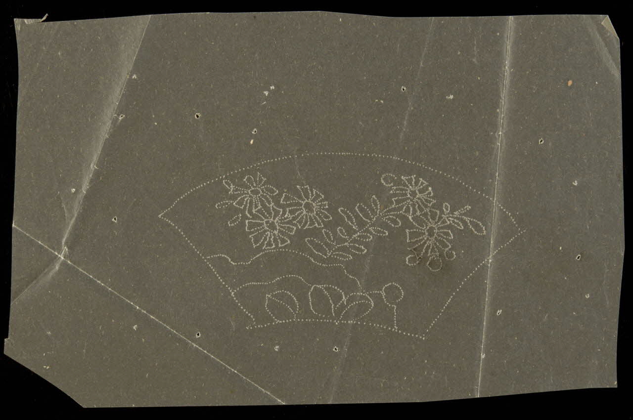 dessin Poncif à motif végétal 1980.28.708.160 Photo