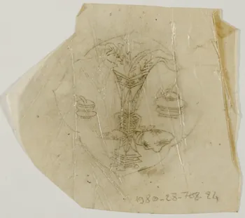 dessin Poncif représentant un vase 1980.28.708.24 Photo
