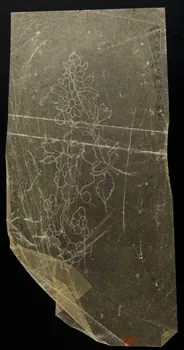 dessin Poncif à motifs végétaux 1980.28.708.39 Photo