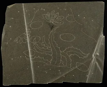 dessin Poncif à motifs végétaux 1980.28.708.42 Photo