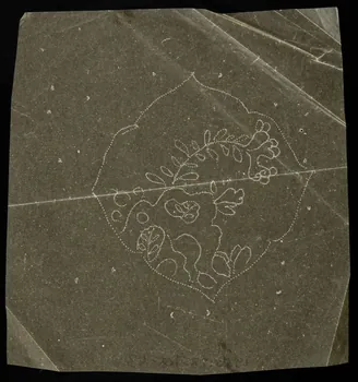 dessin Poncif à motifs végétaux 1980.28.708.43 Photo
