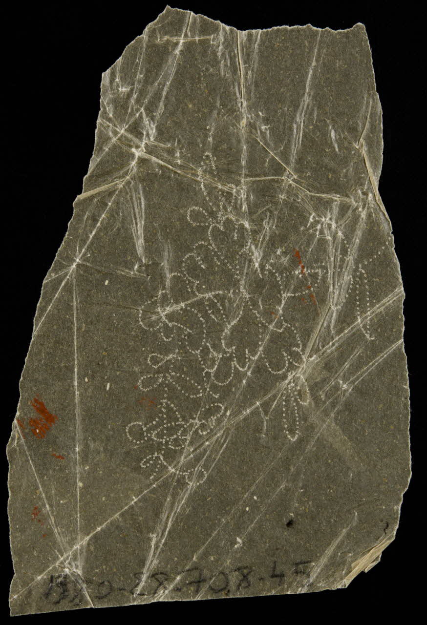 dessin Poncif à motifs végétaux 1980.28.708.45 Photo