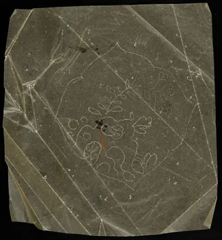 dessin Poncif à motifs végétaux 1980.28.708.49 Photo