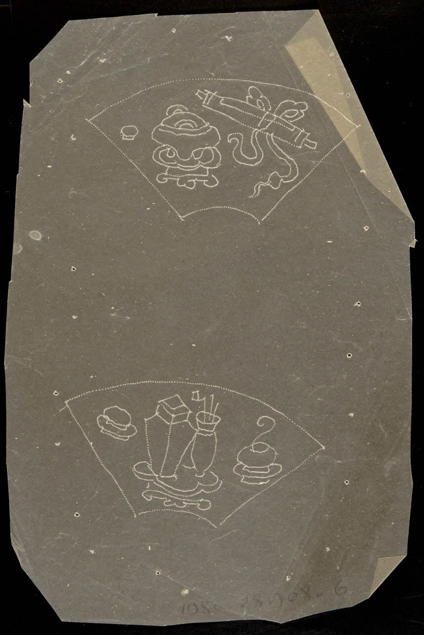 dessin Poncif représentant des récipients 1980.28.708.6 Photo