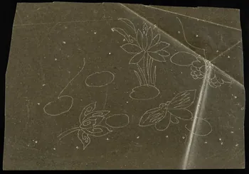dessin Poncif à motif végétal 1980.28.708.60 Photo