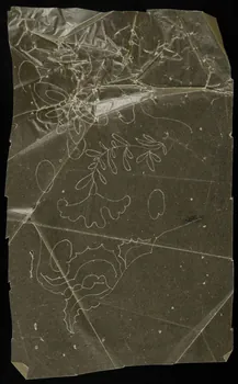dessin Poncif à motif végétal 1980.28.708.67 Photo