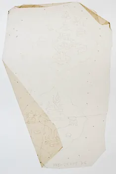 dessin Poncif représentant des vases 1980.28.708.76 Photo