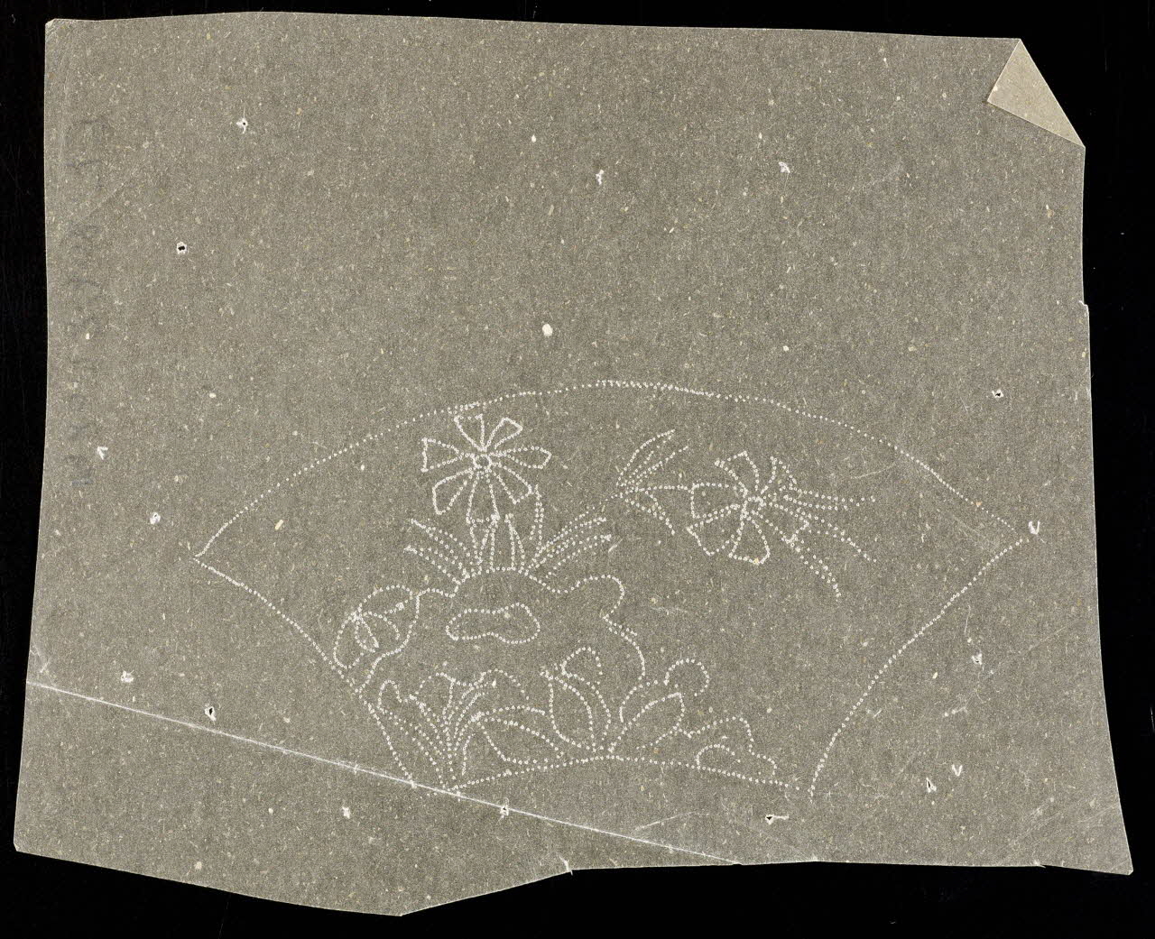 dessin Poncif à motif végétal 1980.28.708.79 Photo