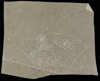 dessin Poncif à motif végétal 1980.28.708.79 Photo