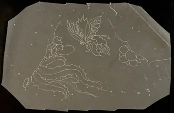 dessin Poncif à motif végétal 1980.28.708.9 Photo