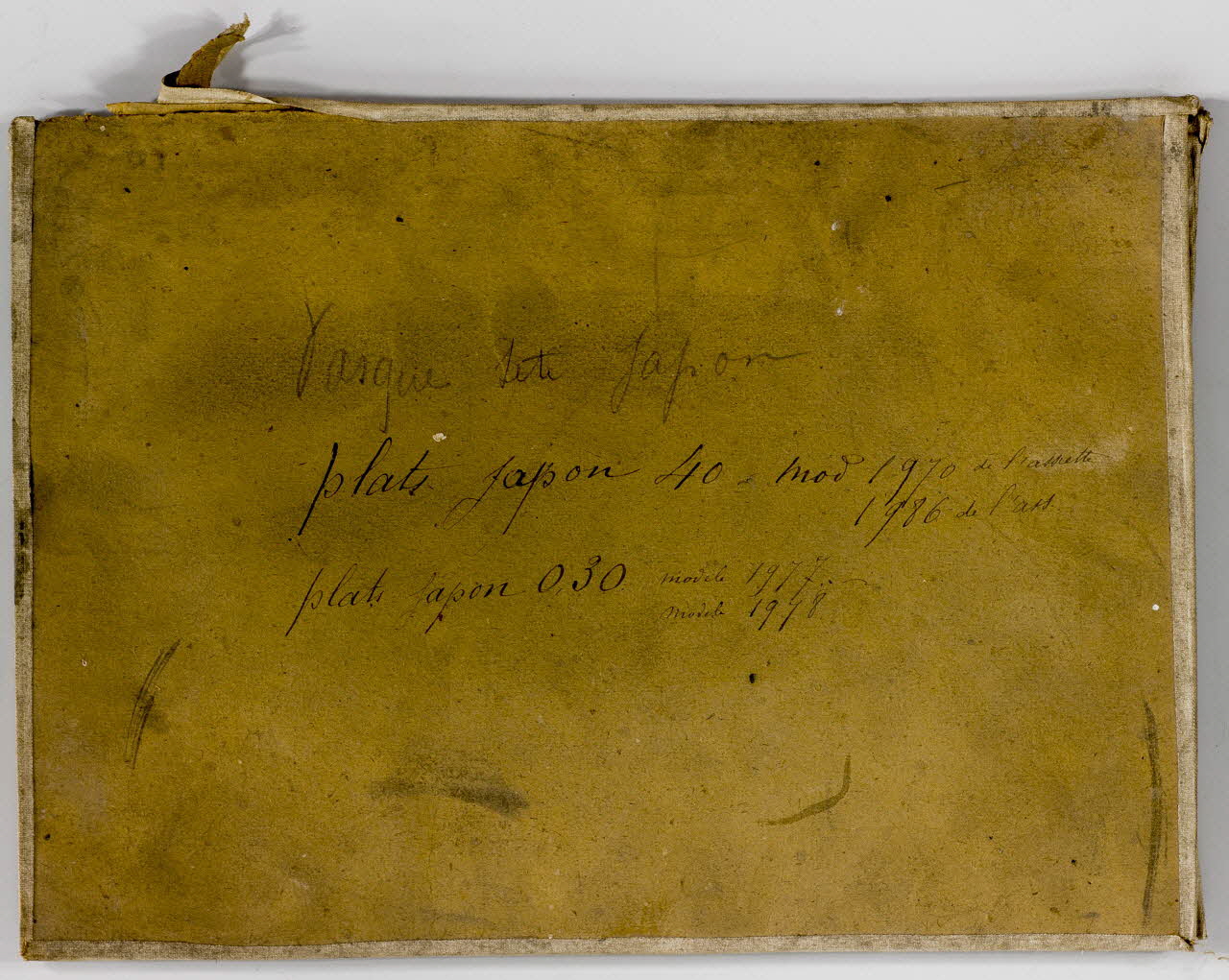 Porcelainerie Samson, Montreuil ensemble (32) Poncifs pour porcelaines d'inspiration chinoise 1980 1980.28.712.1/32 Photo