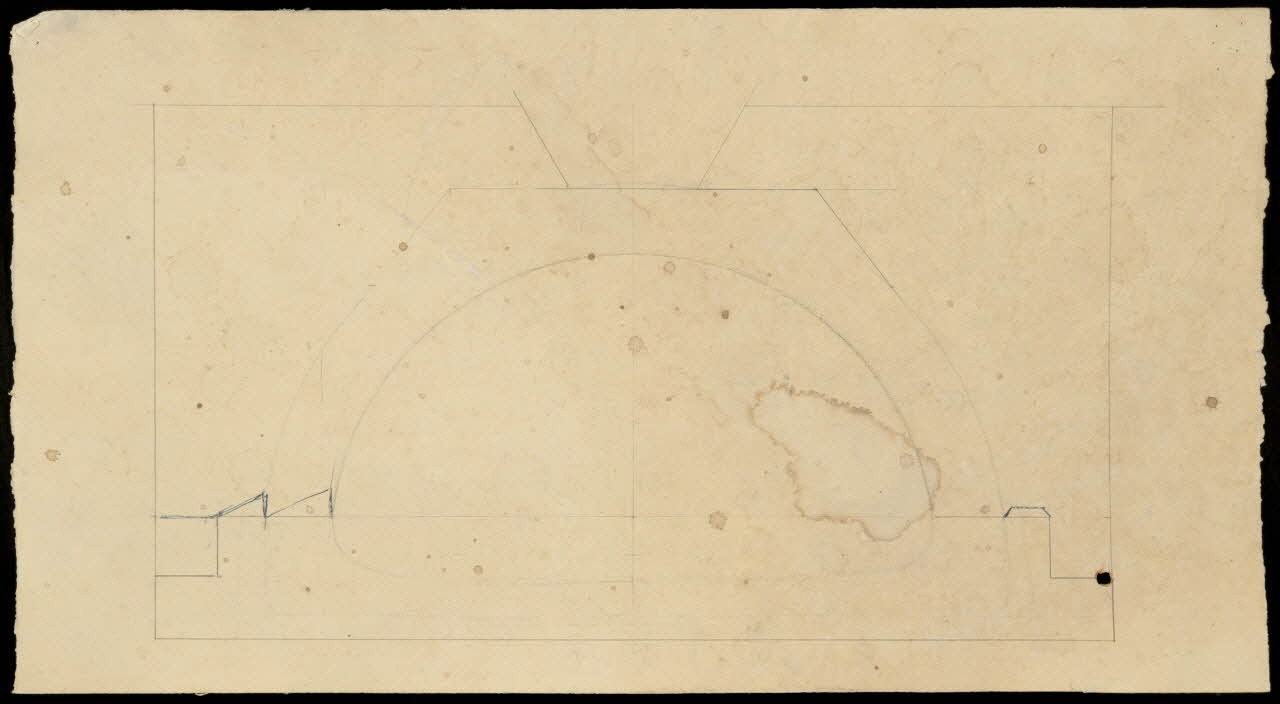 dessin Ebauche de dessin 1980.28.714.1 Photo