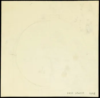 dessin VASE SPHERE 1980.28.714.11 Photo