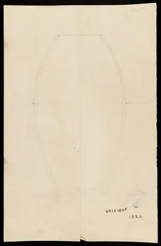 dessin VASE OEUF 1980.28.714.13 Photo