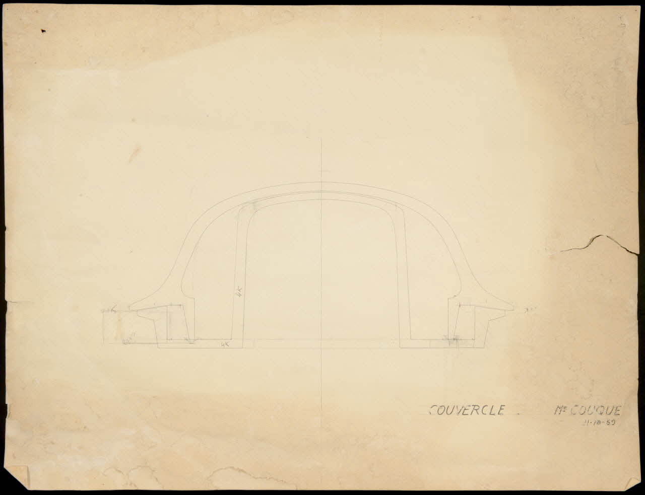 dessin COUVERCLE 1980.28.714.14 Photo