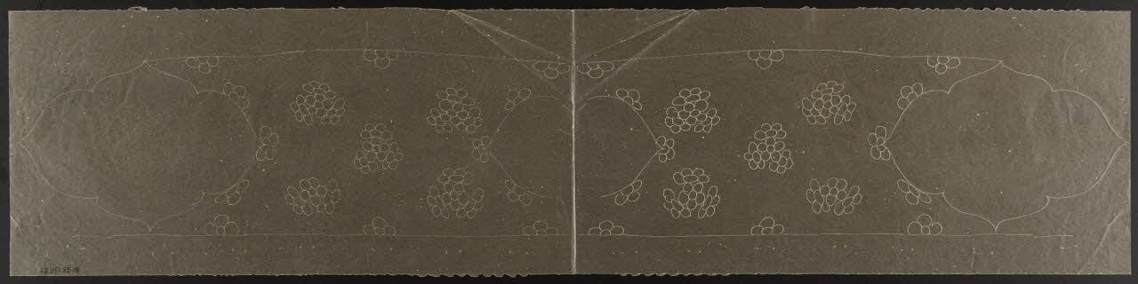 dessin Poncif représentant des fleurs 1980.28.715.87 Photo