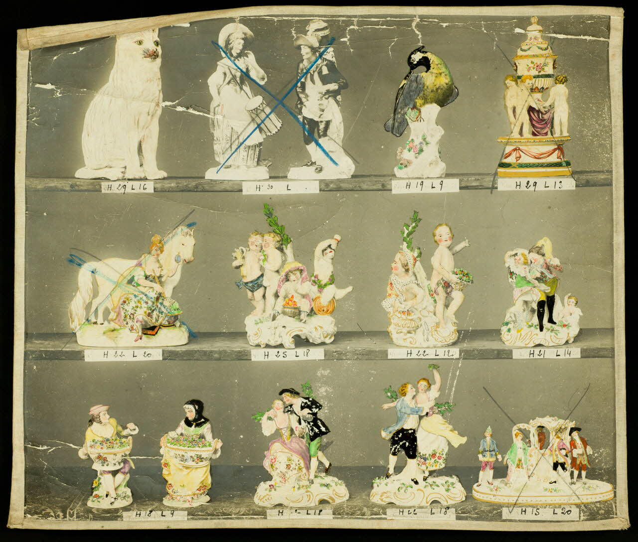 dessin Figures en porcelaine 1980.28.716 Photo